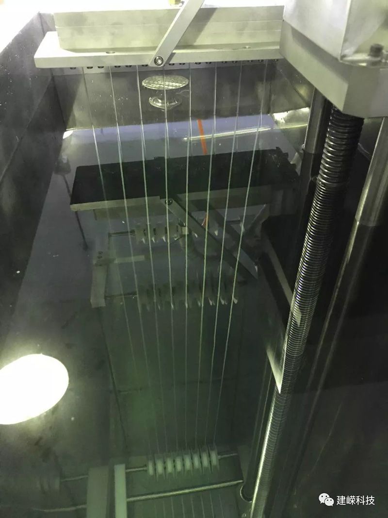 客戶現(xiàn)場紡絲驗收，開機紡絲一氣呵成